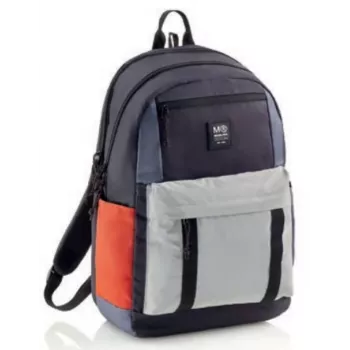MIQUELRIUS Triple Amsterdam Recycled Backpack 3 Compartments Blue
