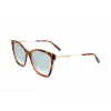 MISSONI Moteriški akiniai nuo saulės MIS0003S2NL - Havana acetatas, katės akies forma su rudais gradientiniais lęšiais