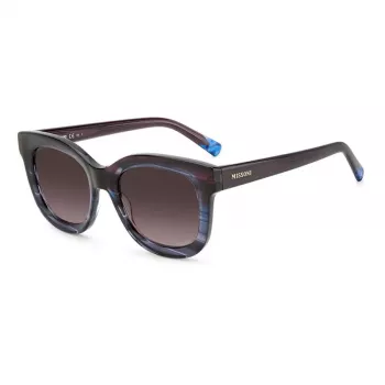 MISSONI Moteriški akiniai nuo saulės MIS0110SV43 - Acetatinis rėmelis, UV400 apsauga, 51 mm lęšiai