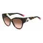 Missoni moteriški akiniai nuo saulės MIS0171S086 - Havana acetato rėmelis, rudi gradientiniai lęšiai, 57 mm