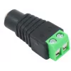 MITON G01DC-100 DC maitinimo lizdo jungtis, PCB montavimui, 2,1 mm x 5,5 mm, 12V 1A, 3 kontaktų, litavimo gnybtai, juoda