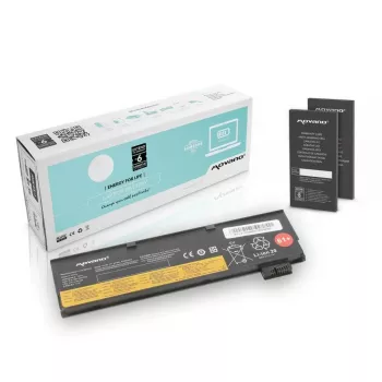 MITSU Movano Battery, skirta Lenovo ThinkPad T570 (10,8 V, 4400 mAh, 47 Wh)