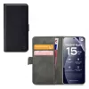 Mobilize Classic Gelly Wallet Book Case, skirta Xiaomi Redmi Note 15 Pro 5G, juoda