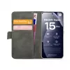 Mobilize Classic Gelly Wallet Book Case, skirta Xiaomi Redmi Note 15 Pro, juoda