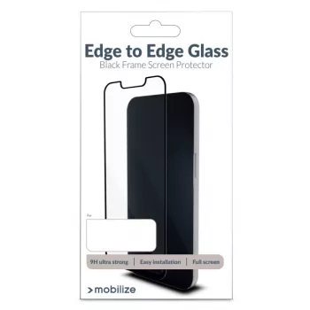 Mobilize Edge-To-Edge Glass Screen Protector, skirtas Xiaomi Redmi Note 14 Pro 4G / Note 14 Pro 5G / Note 14 Pro+ 5G Edge Glue