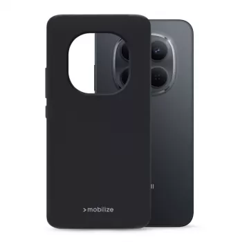 Mobilize Rubber Gelly Case Xiaomi Redmi Note 15 Pro 5G Matt Black