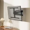 MOBILUX Sbox PLB-79464 Fiksuotas TV laikiklis prie sienos – 43-90 inch ekranams, 50 kg talpa, VESA iki 600x400 mm, juodas