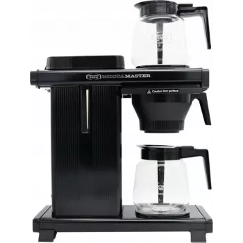Moccamaster 19560 Moccaserver pakaitinis stiklinis ąsotis 1,25 l skaidrus/juodas