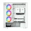 MODECOM Volcano AQ300 ARGB Mid Tower Case White