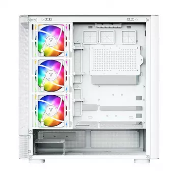 MODECOM Volcano AQ300 ARGB Mid Tower Case White