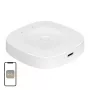 MOES ZHUB-C ZigBee 3.0 Ethernet/Wi-Fi išmanusis šliuzas Tuya įrenginiams, veikia su Alexa ir Google Home