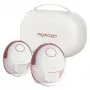 Momcozy M6 Dvigubas nešiojamas elektrinis pieno siurblys su baterija ir laikymo dėžute