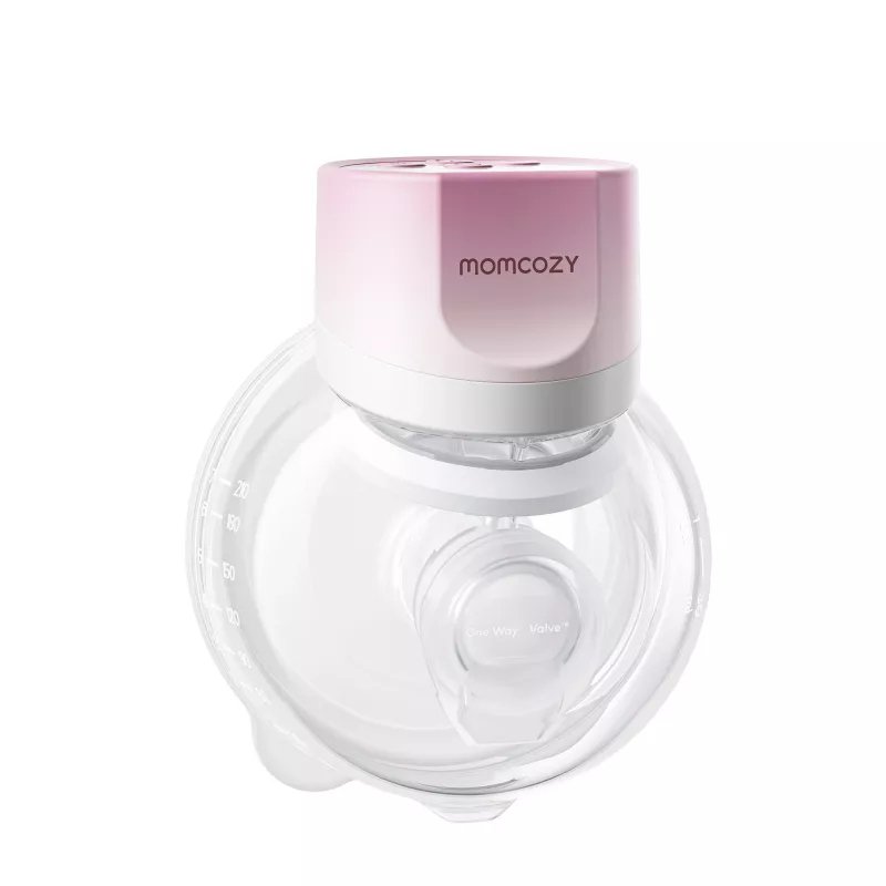 MOMCOZY S12 Pro Quick nešiojamas pientraukis, vienas, belaidis, rožinis