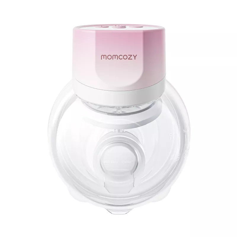 MOMCOZY S12 Pro Quick nešiojamas pientraukis, vienas, belaidis, rožinis