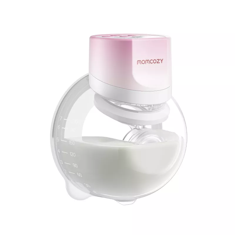 MOMCOZY S12 Pro Quick nešiojamas pientraukis, vienas, belaidis, rožinis