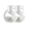 MOMCOZY S12 PRO+ Nešiojamas Pieno Siurblys Baltas Dvigubas Rinkinys