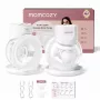 MOMCOZY S12 PRO+ Nešiojamas Pieno Siurblys Baltas Dvigubas Rinkinys