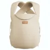 Momcozy WeeSnug Newborn Carrier medvilnės chaki (CB002) – ergonomiška minkšta kūdikio nešyklė 0-12 mėn.