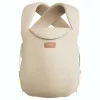 Momcozy WeeSnug Newborn Carrier medvilnės chaki (CB002) – ergonomiška minkšta kūdikio nešyklė 0-12 mėn.