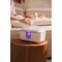 Momini WarmWipes drėgnų servetėlių šildytuvas - balta/pilka