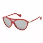 Moncler ML0054-67C Unisex akiniai - juodas rėmelis, dūminiai pilki lęšiai, 128 mm lęšio plotis