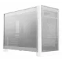 MONTECH TEN (W) Mini Tower PC korpusas baltas - Micro ATX / Mini-ITX, grūdintas stiklas, ARGB