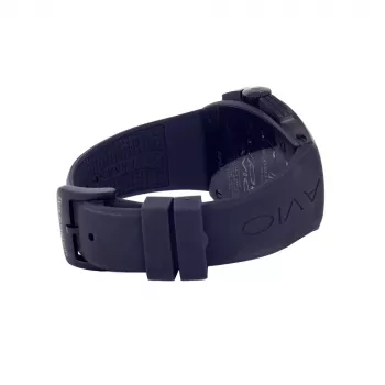 Montres de Luxe vyriškas automatinis laikrodis 09SA-BK-1002 48mm juodas ciferblatas odinis dirželis