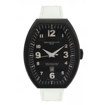 Montres de Luxe moteriškas kvarcinis analoginis laikrodis 35mm nerūdijančio plieno tinklelio sidabrinis ciferblatas 09EX-LAB-8300