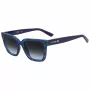 MOSCHINO LOVE Moteriški akiniai nuo saulės MOL087-S-PJP Kačių akies formos acetatinis rėmelis, pilki gradientiniai lęšiai 55/17/140 mm