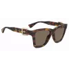 MOSCHINO Moteriški katės akies akiniai nuo saulės MOS131S086F47 Havana Brown 54mm
