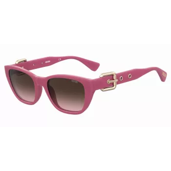 MOSCHINO moteriški akiniai nuo saulės MOS130-S-MU1 Havana Acetate Brown Gradient 55mm