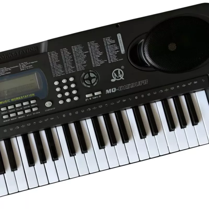 MQ 6159 UFB 61 klavišų mokomoji klaviatūra vaikams su mikrofonu