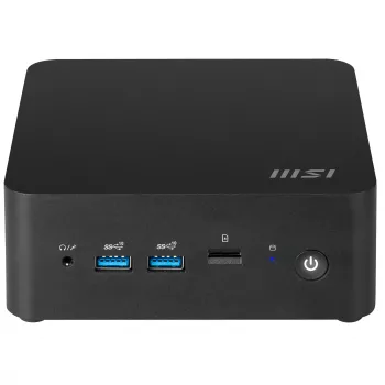 MSI Cubi NUC 13MQG-210BEU 0.84L Mini PC Black Intel Core i5-1345U