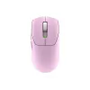 MSI FORGE GM340 W Lengva žaidimų pelė su PixArt PAW-3311 jutikliu, iki 12 000 DPI, trijų režimų belaidis ryšys (2,4 GHz / Bluetooth / USB-C), violetinė