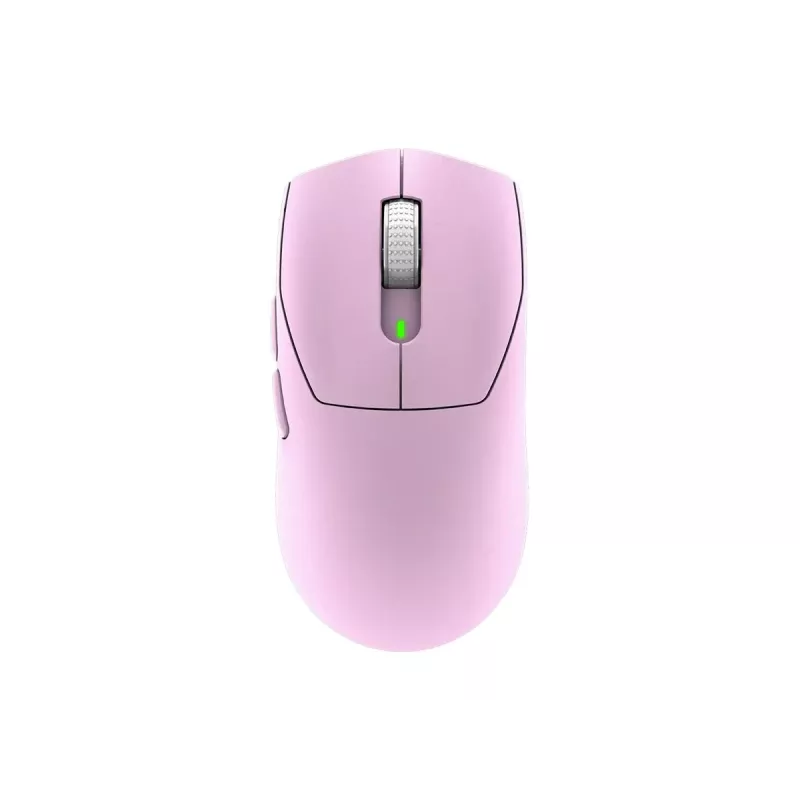 MSI FORGE GM340 W Lengva žaidimų pelė su PixArt PAW-3311 jutikliu, iki 12 000 DPI, trijų režimų belaidis ryšys (2,4 GHz / Bluetooth / USB-C), violetinė