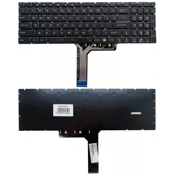 MSI GE63/GE73/GS63/GS73 US English RGB apšviesta nešiojamojo kompiuterio klaviatūra