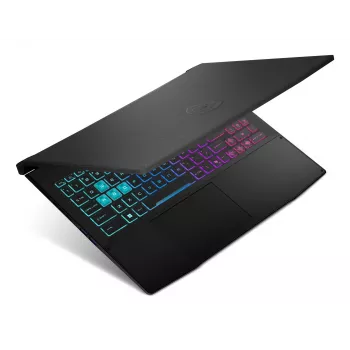 MSI Katana 15 HX B14WFK-610NL Gaming Notebook, 15.6 inch Full HD, Intel Core i7-14650HX, 16GB DDR5, 512GB SSD, NVIDIA GeForce RTX 5060 8GB, Windows 11 Home, Juoda