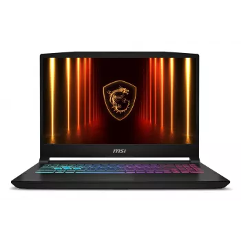 MSI Katana 15 HX B14WFK-610NL Gaming Notebook, 15.6 inch Full HD, Intel Core i7-14650HX, 16GB DDR5, 512GB SSD, NVIDIA GeForce RTX 5060 8GB, Windows 11 Home, Juoda