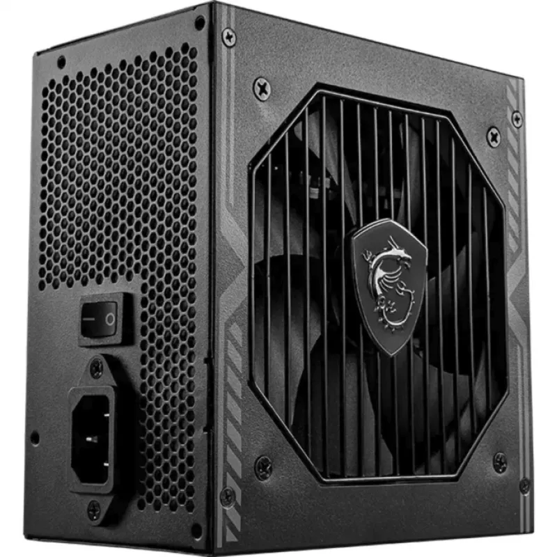 MSI MAG A750BN PCIE5 III 750W maitinimo blokas, 80 PLUS Bronze, nemodulinis, juodas
