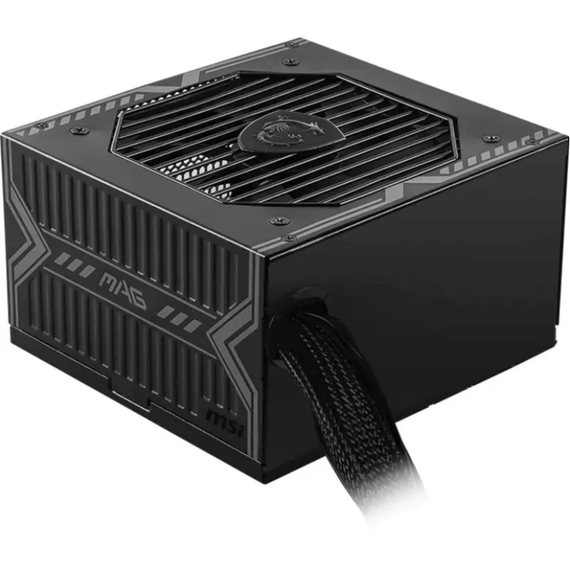 MSI MAG A750BN PCIE5 III 750W maitinimo blokas, 80 PLUS Bronze, nemodulinis, juodas