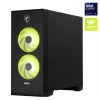 MSI MAG Infinite S AI 2NVM7-002AT stalinis kompiuteris (juodas/permatomas, Windows 11 Home)
