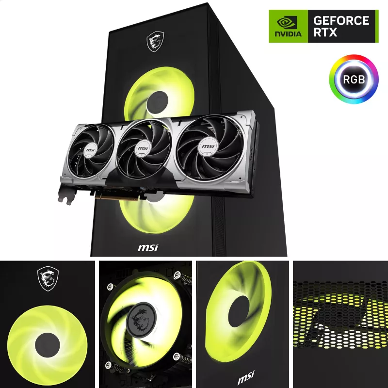MSI MAG Infinite S AI 2NVP7-001AT stalinis kompiuteris (Intel Core i7-14700F, 16GB DDR5, 1TB SSD, RTX 4060 Ti, Windows 11 Home)