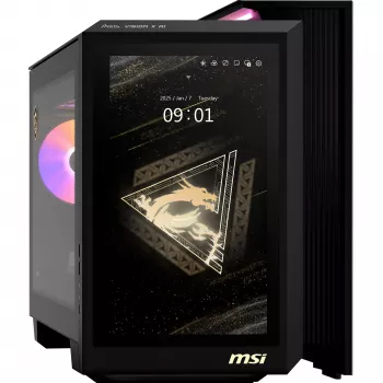MSI MEG Vision X AI 2NVV9-285AT Desktop PC (Juoda/Skaidri, Windows 11 Home)