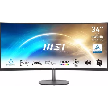 MSI MP341CQ 34 colių lenktas monitorius