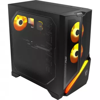 MSI MPG Infinite Z3 X3D žaidimų stalinis kompiuteris, AMD Ryzen 7 7800X3D, 32GB DDR5, 1TB NVMe SSD, NVIDIA GeForce RTX 4070 Ti, Windows 11 Home, juodos spalvos