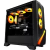 MSI MPG Infinite Z3 X3D žaidimų stalinis kompiuteris, AMD Ryzen 7 7800X3D, 32GB DDR5, 1TB NVMe SSD, NVIDIA GeForce RTX 4070 Ti, Windows 11 Home, juodos spalvos