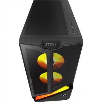 MSI MPG Infinite Z3 X3D žaidimų stalinis kompiuteris, AMD Ryzen 7 7800X3D, 32GB DDR5, 1TB NVMe SSD, NVIDIA GeForce RTX 4070 Ti, Windows 11 Home, juodos spalvos