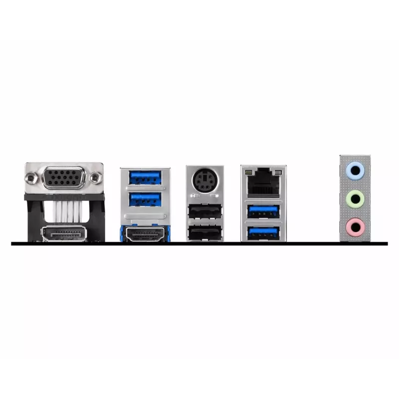 MSI PRO B550M-P pagrindinė plokštė, AMD AM4, B550, Micro-ATX, 4x DDR4, 128GB maks., Dual M.2, Gigabit LAN
