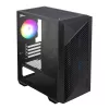 MSI PRO FORGE M050A Micro-ATX žaidimų korpusas - juoda