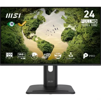 MSI PRO MP245PHGN E14 23.8 colių IPS 144Hz Full HD Monitor - Juoda